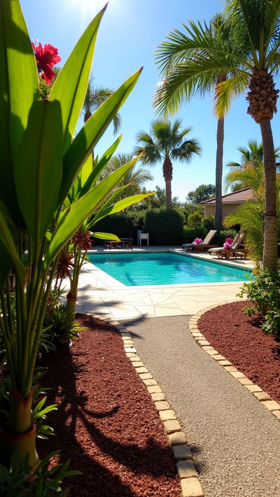 mulch and gravel landscaping harmony