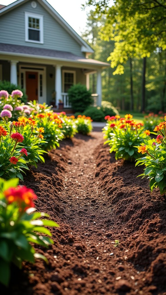mulch enhances garden health