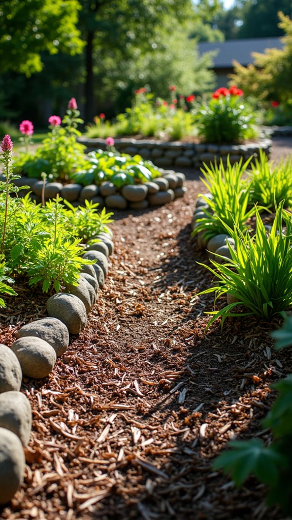 mulch enhances garden health