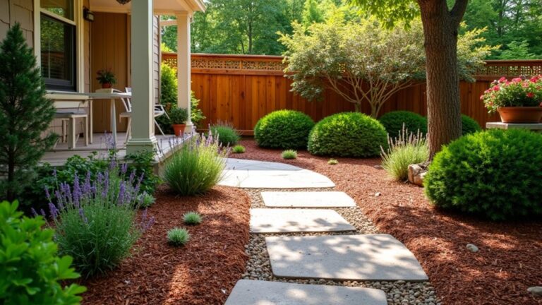 mulch ideas for small yards