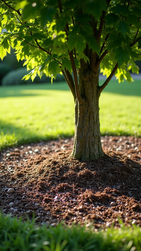 mulch improves moisture retention