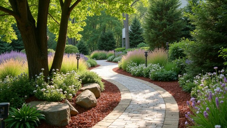 mulch landscaping garden ideas