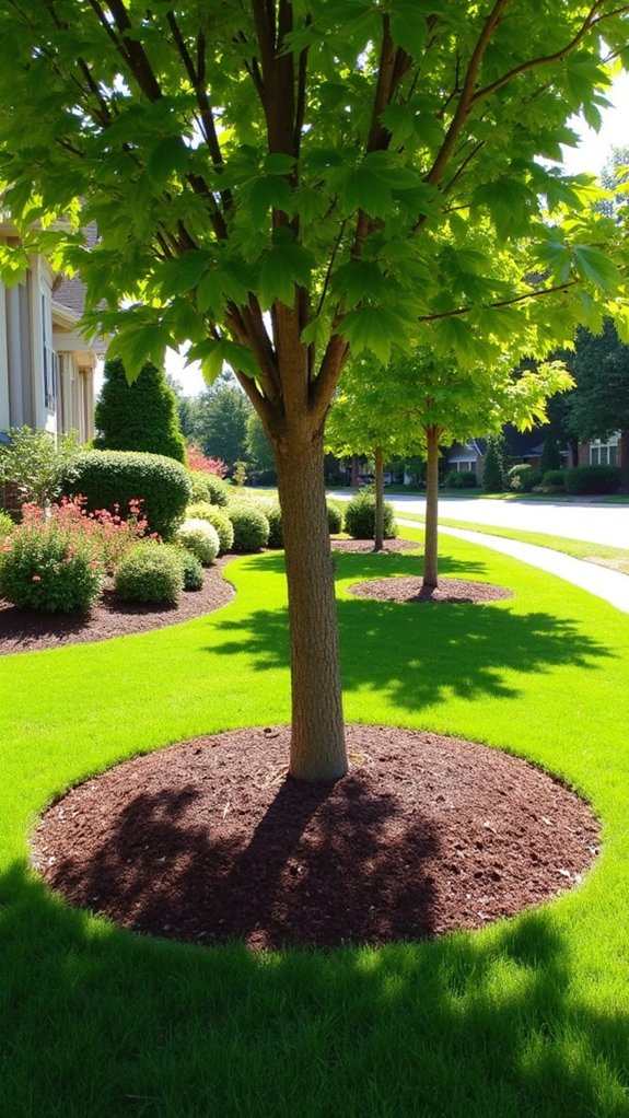 mulch promotes tree health