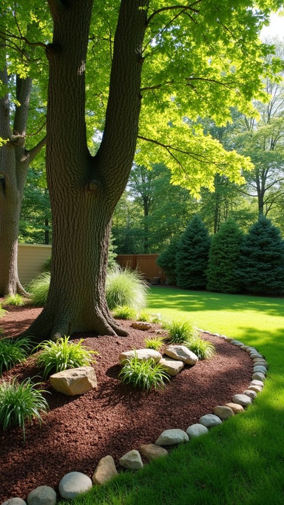 mulch promotes tree health