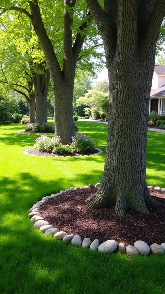 mulch ring enhances tree health