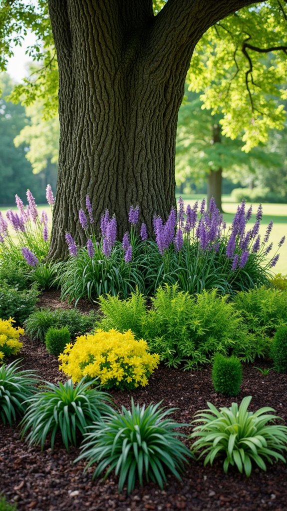multi tiered planting design