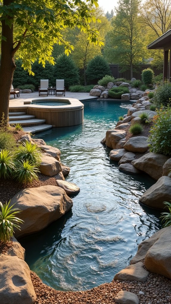 natural drainage landscape feature