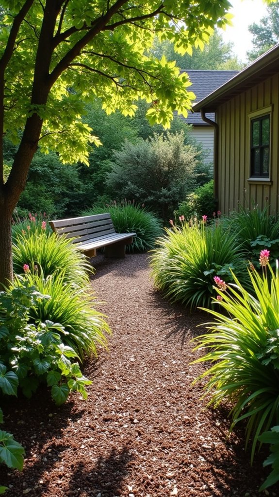 natural garden mulch choice