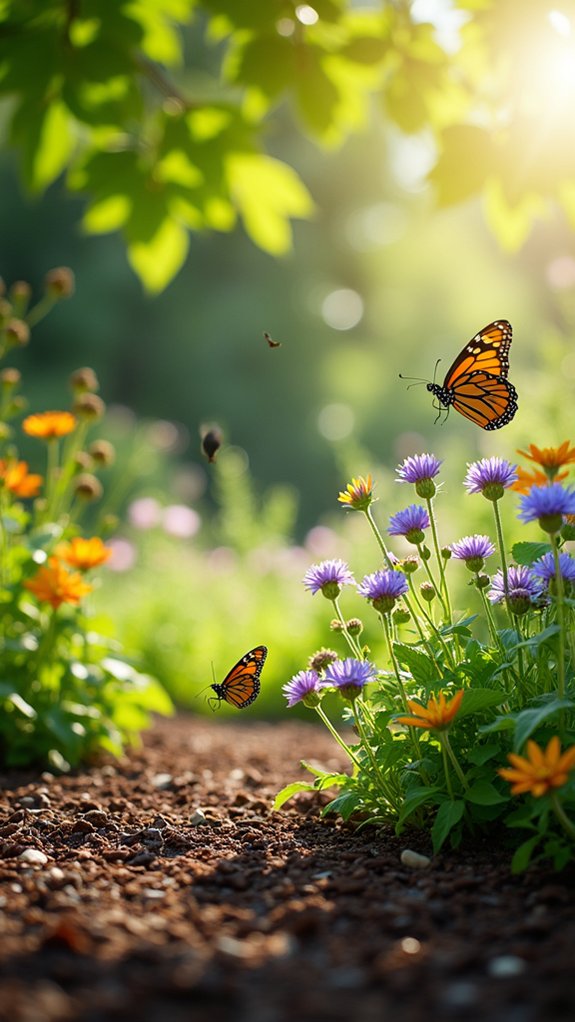 natural mulch enhances gardens