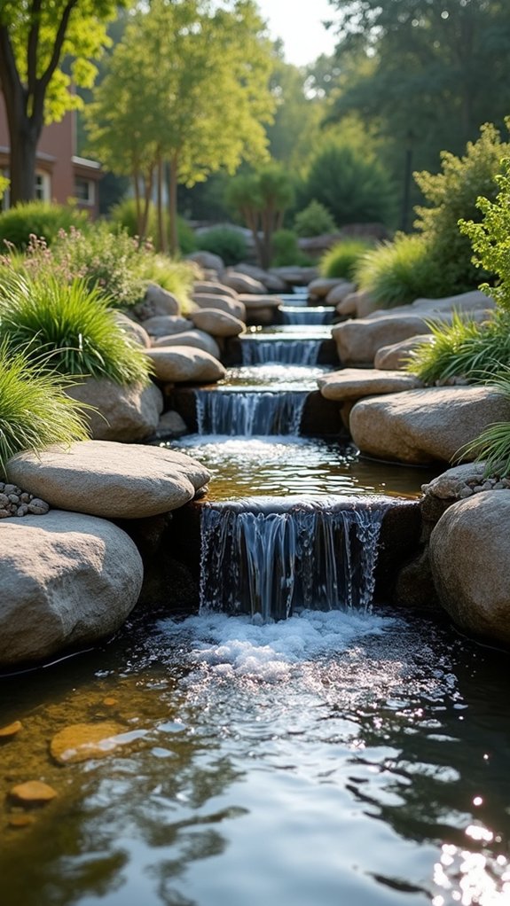 natural stone water features