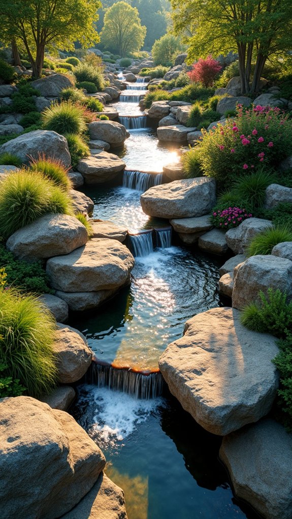 natural stone water oasis