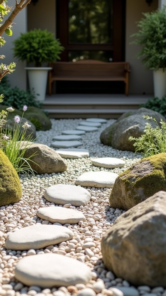 peaceful zen garden retreat