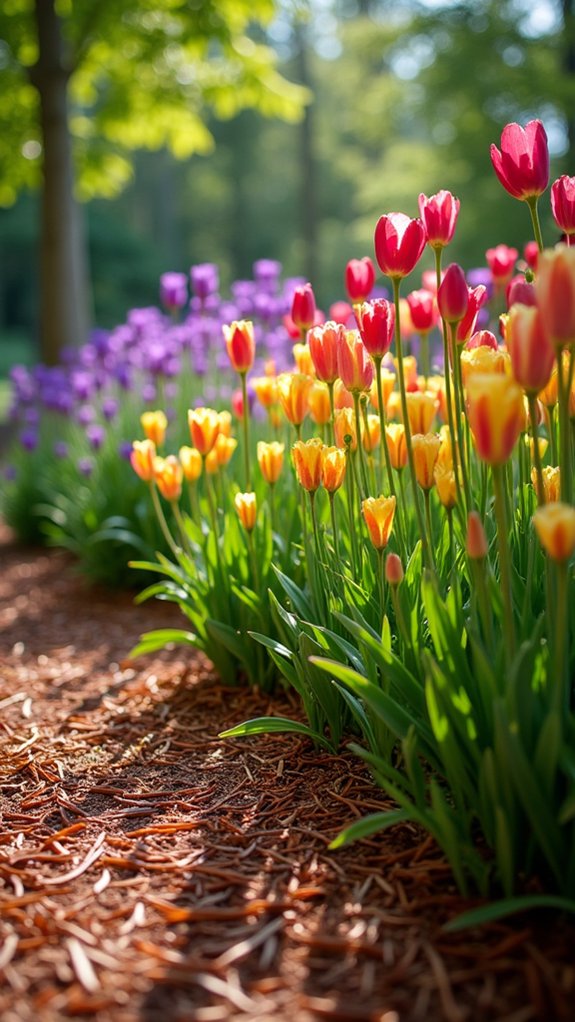 pine needle mulch benefits gardens