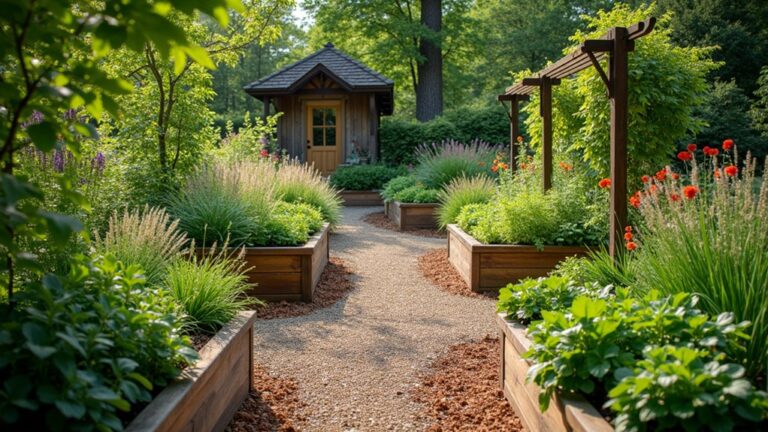raised bed mulch ideas