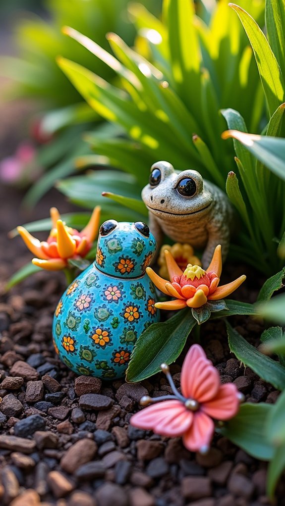 rich mulch enhances garden decor