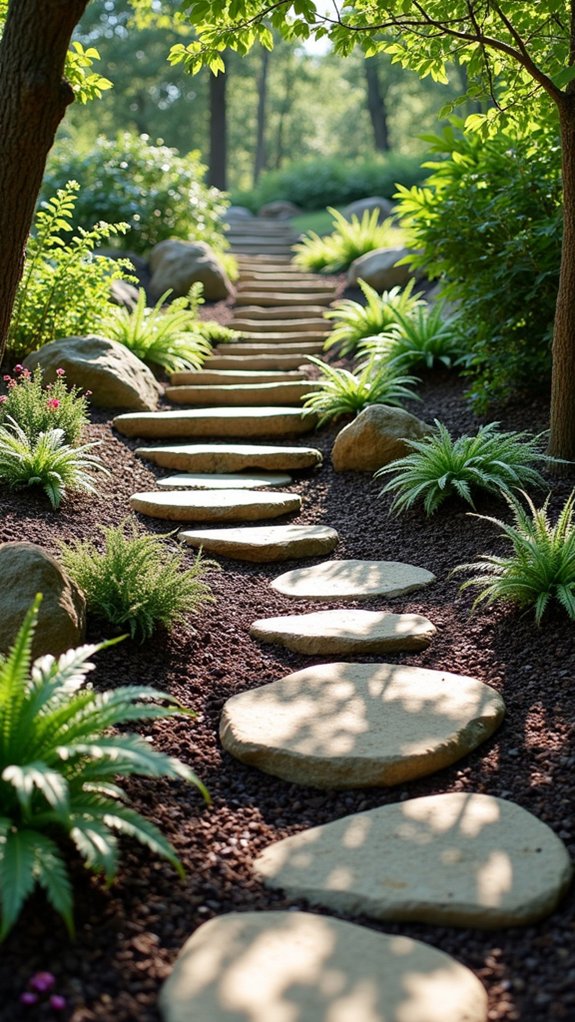 rock and mulch landscaping solution