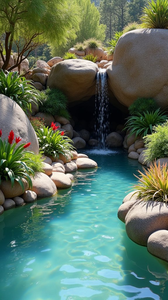 rock gardens enhance tranquility