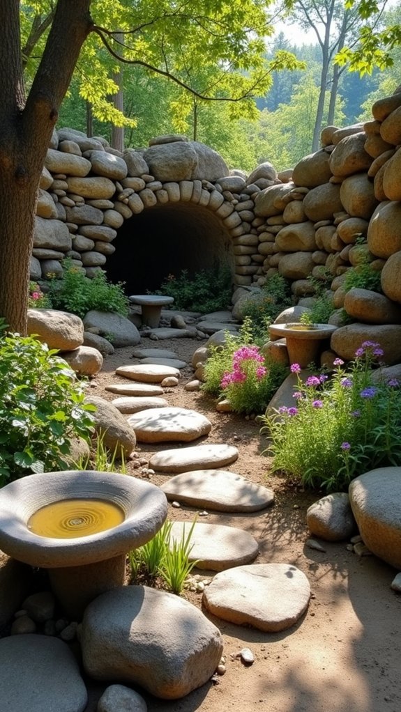 rocks enhance wildlife habitats