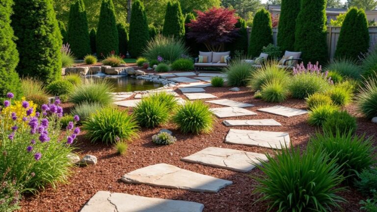 rubber mulch landscaping ideas
