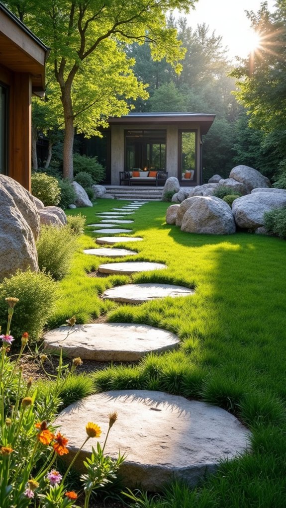rustic charm for pathways