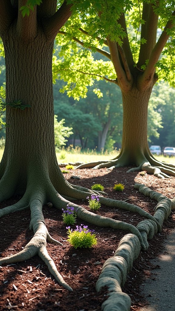 rustic natural log borders