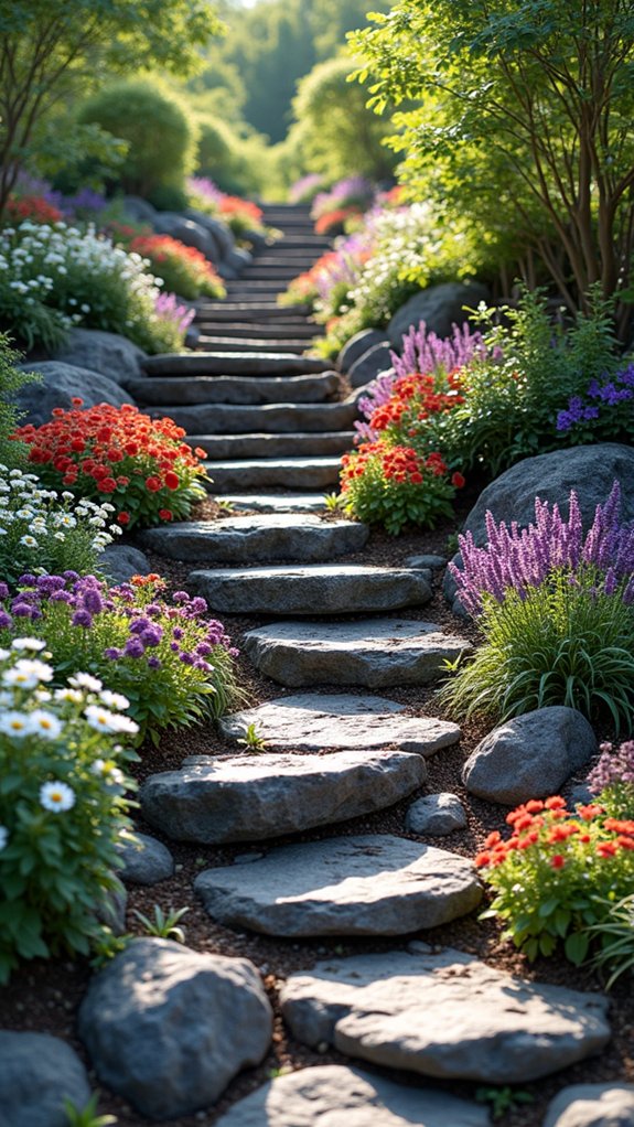 seasonal blooms multi level garden