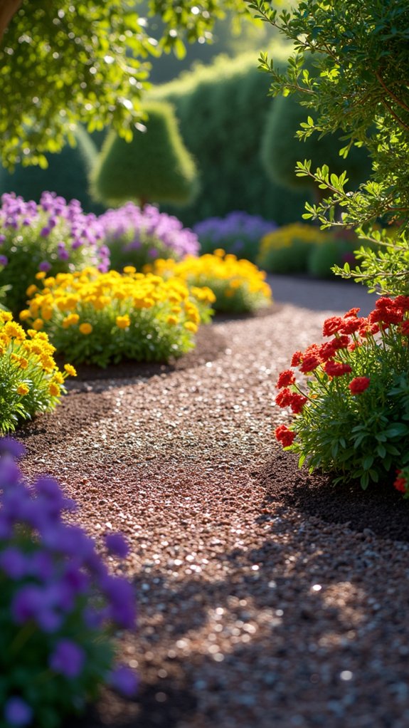 seasonal color enhances landscape