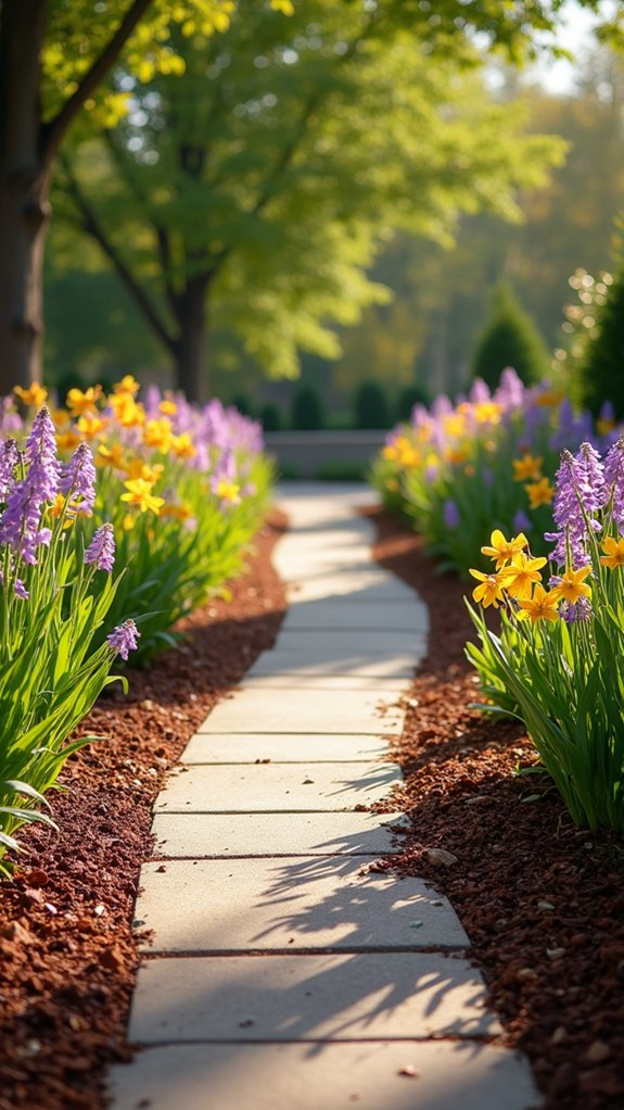 seasonal flower bed care