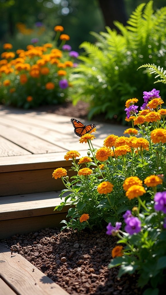 seasonal flower landscape enhancement