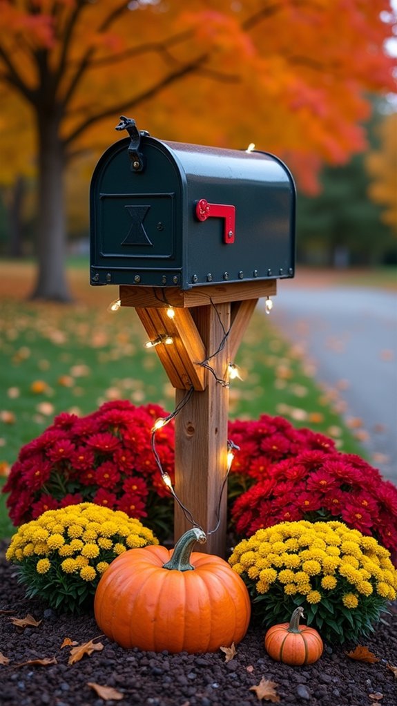 seasonal mailbox decorations ideas