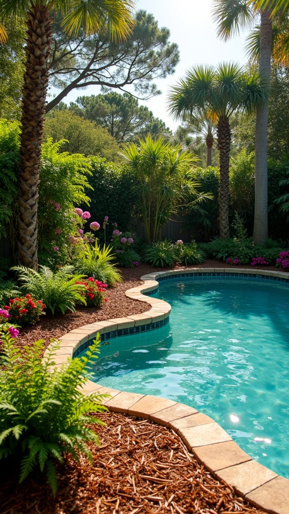 seasonal mulch aesthetic impact