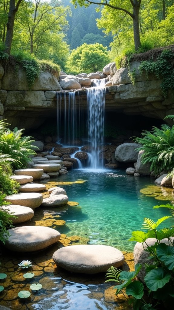 secluded pond tranquility escape