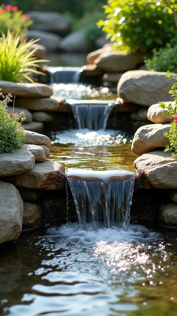 serene oasis with tranquility