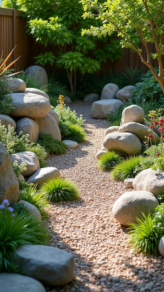 serene rock garden retreat