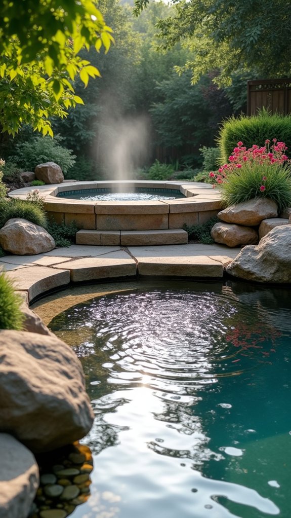 serene rock garden retreat
