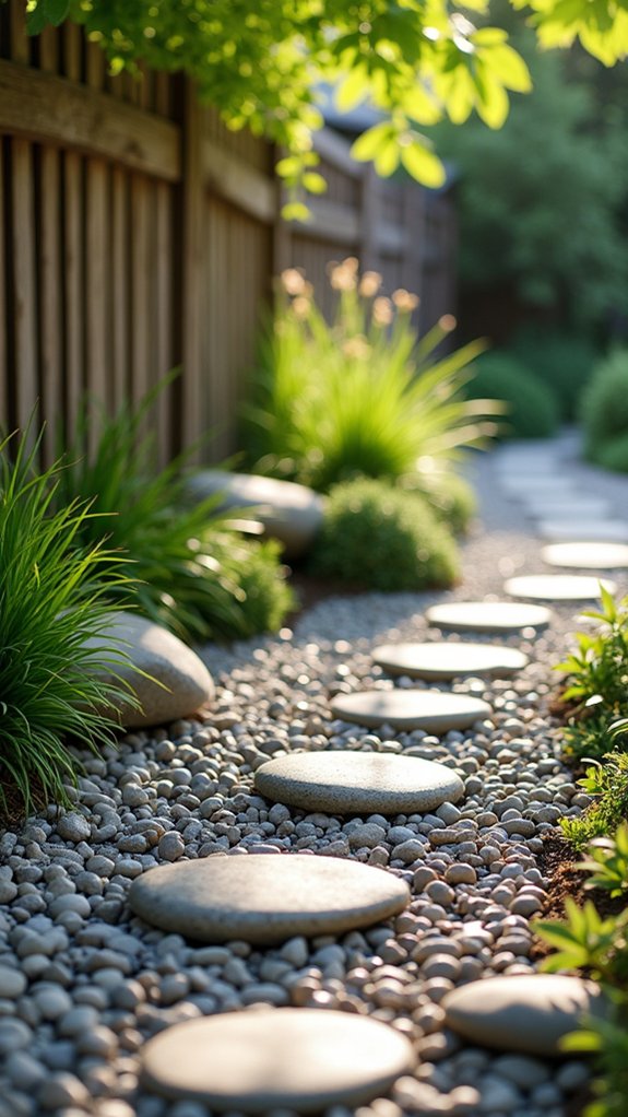 serene stone garden retreat