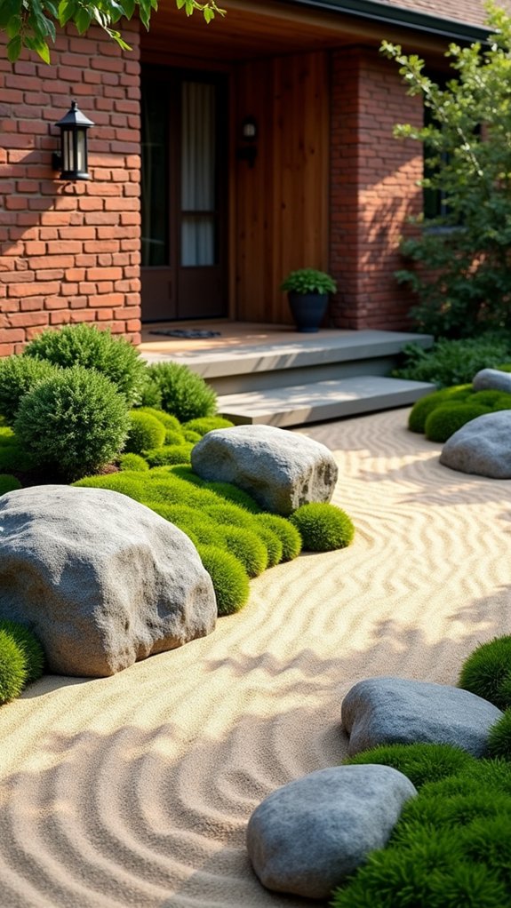 serene stone garden retreat