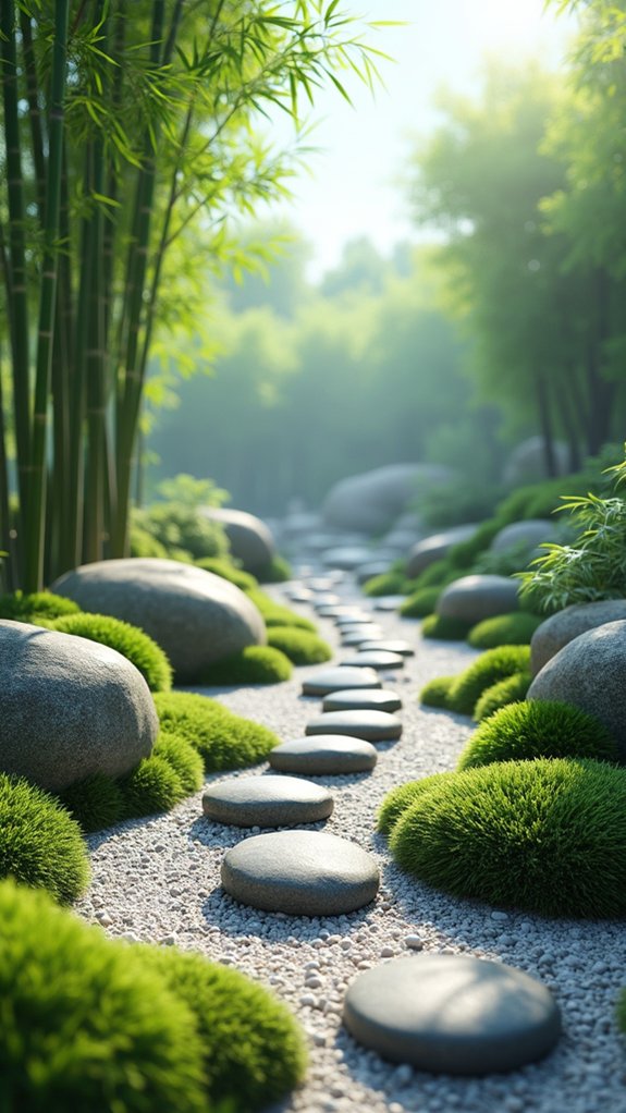 serene zen garden design
