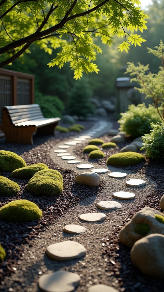 serene zen garden design