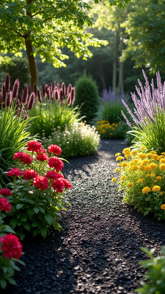 sleek garden aesthetic enhancement