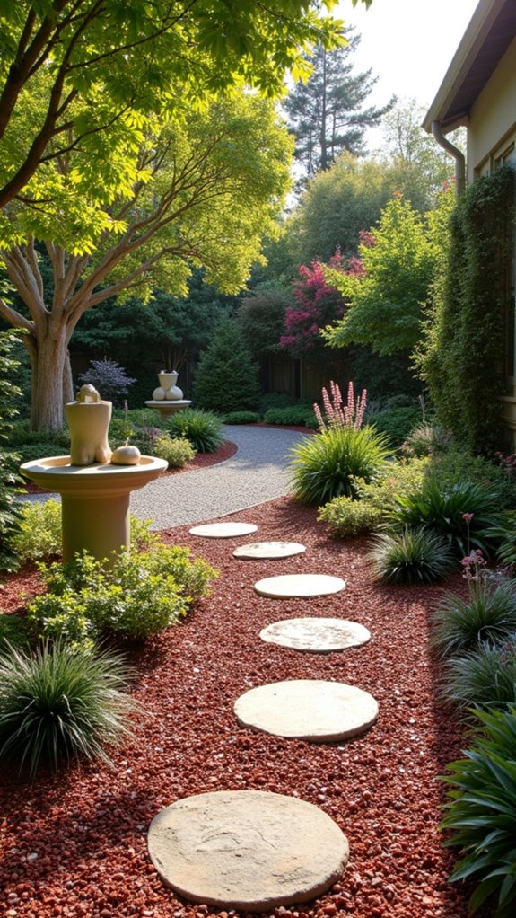 sleek low maintenance garden elegance