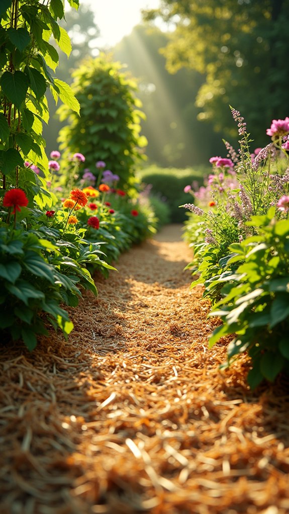 straw mulch for weed control
