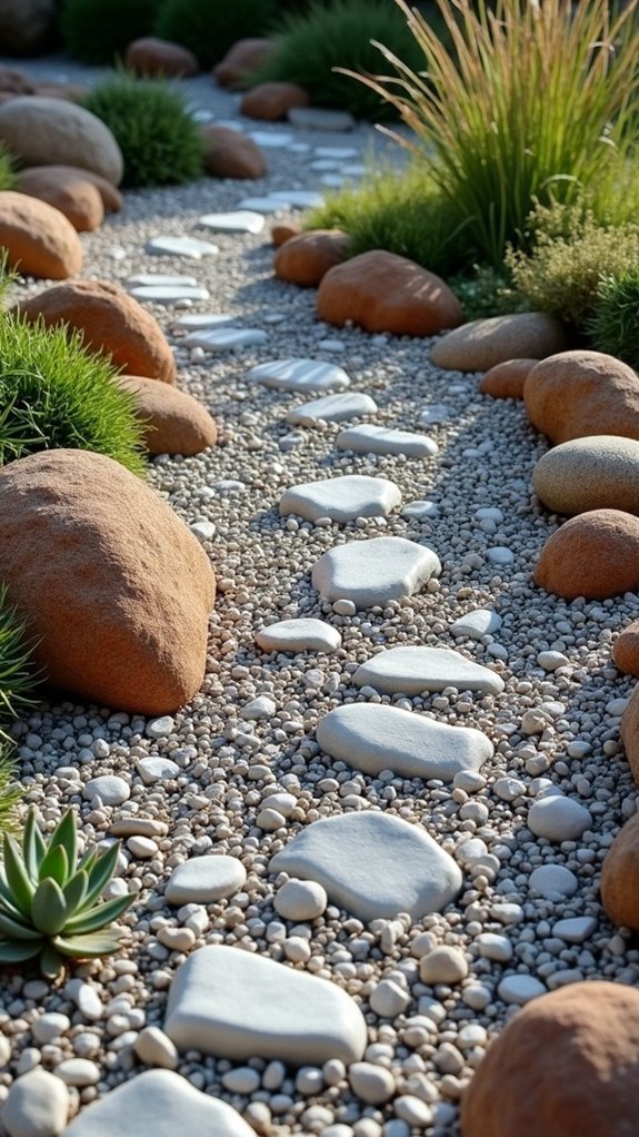 stunning rock garden features