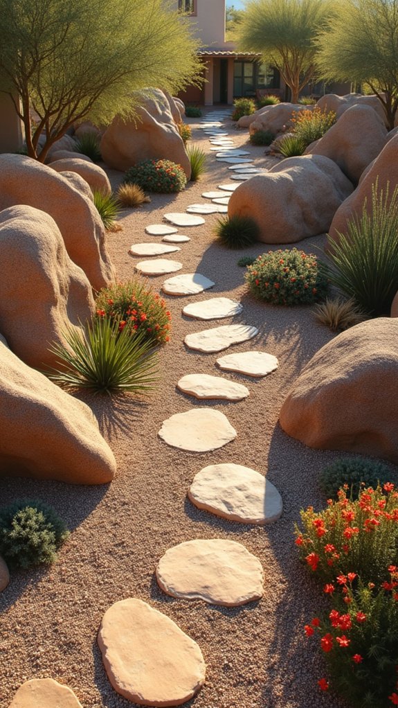 stylish and functional pathway