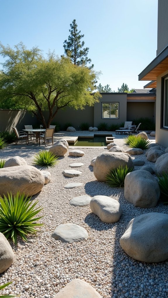 stylish low maintenance outdoor solution
