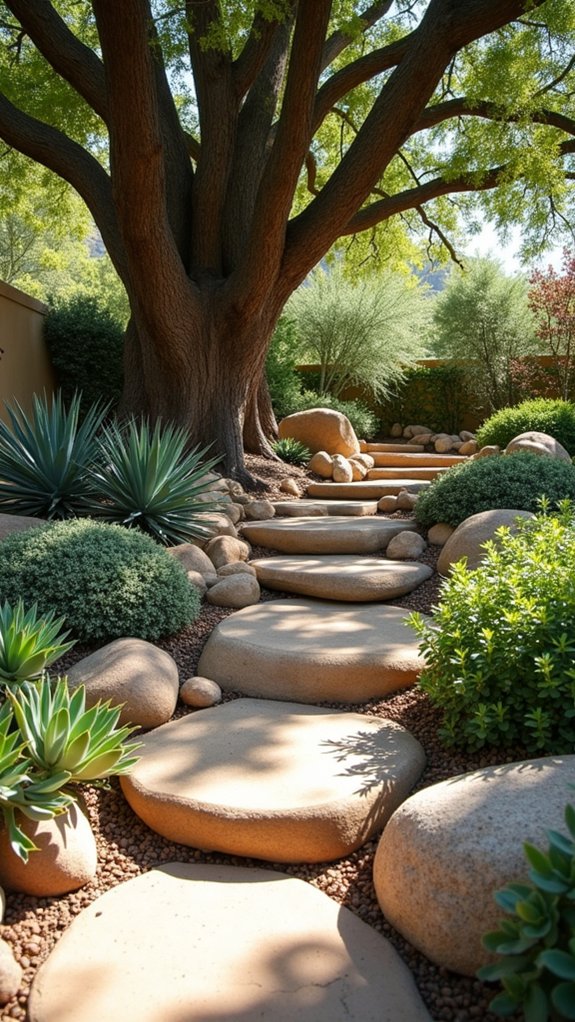 succulents thrive in rocks