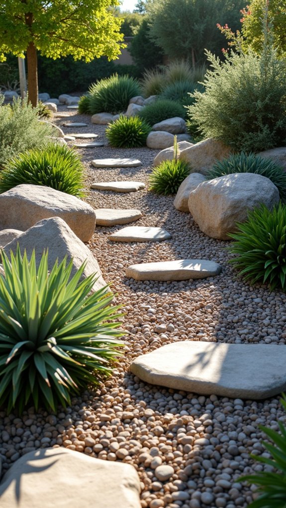 sustainable rock landscaping solution