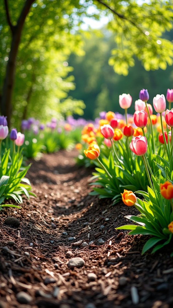 textured bark mulch benefits