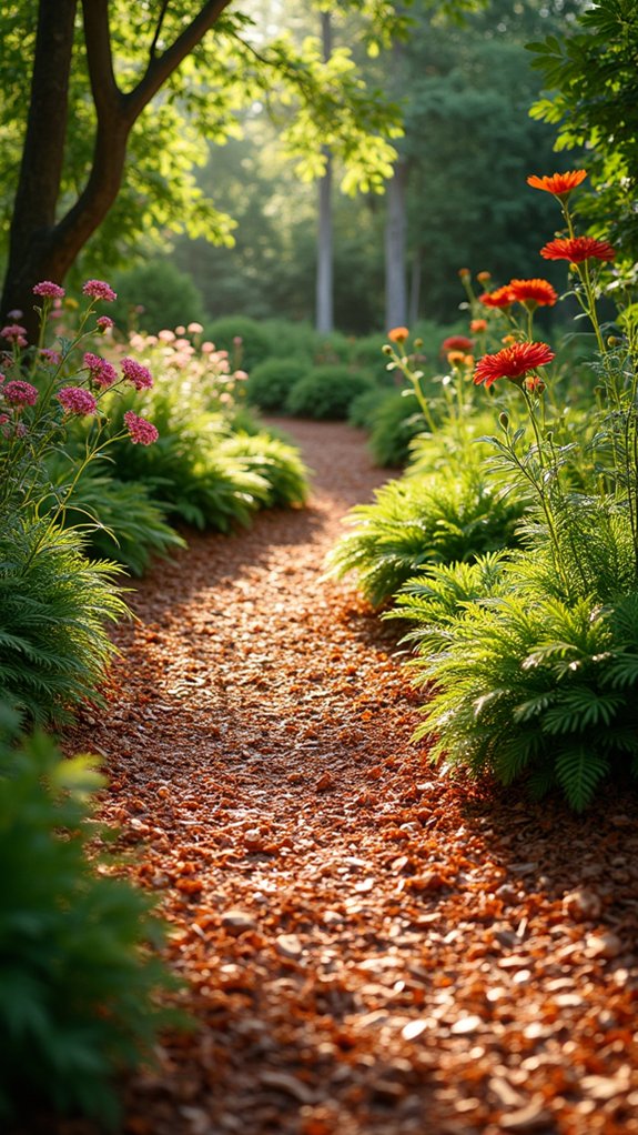 textured garden aesthetic enhancement