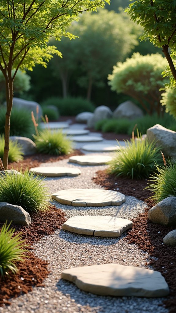 tranquil zen garden design